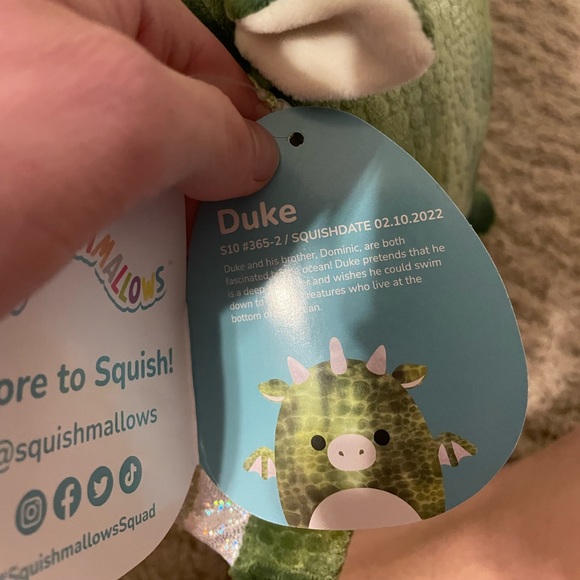 8” dragon squishmallow - Picture 3 of 3